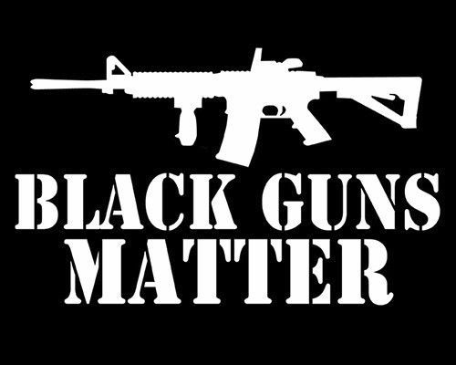 Ar-15 black guns matter decal 2 second amendment stickers cars, trucks, laptops