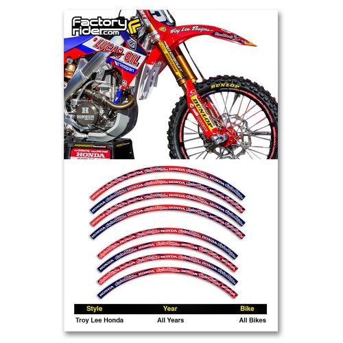 Tld rim stickers dirt bike graphics fit all bikes