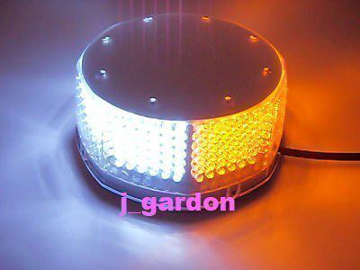 Dc12v new 288 led waterproof magnets strobe amber/white light k288