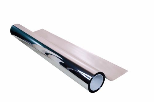 Window tint silver mirror tint film 2 ply roll 32&#034;x100ft window 15%