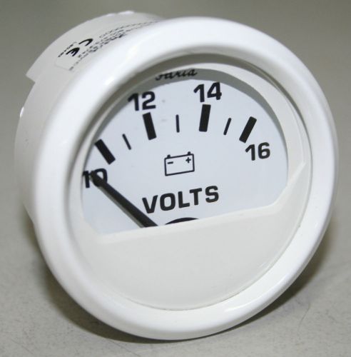 Faria dress white volt gauge - 59266