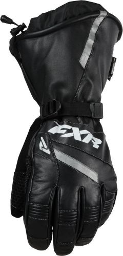 Fxr racing leather gauntlet mens snowboard skiing snowmobile gloves