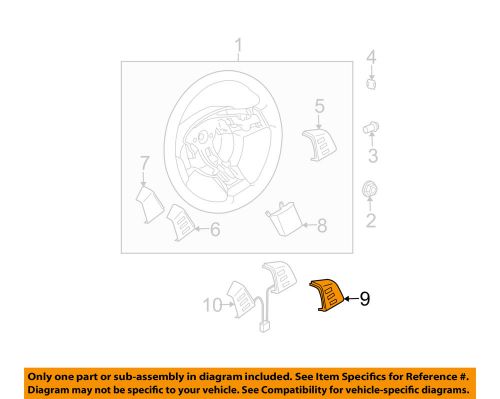 Nissan oem 2006 quest cruise control-engagement switch 25551zm08a