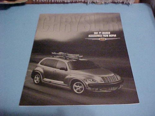 2001 chrysler pt cruiser accessories from mopar dealer brochure