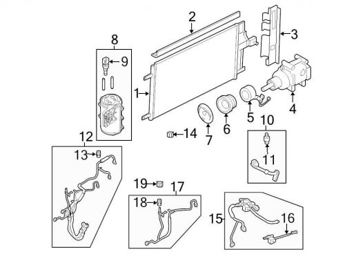 Ford oem a/c compressor relief valve 6m6z19e653aa image 16