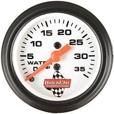 Quickcar racing products 611-6008 water pressure gauge