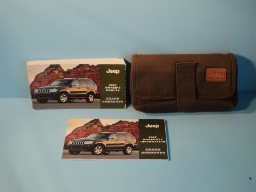 07 2007 jeep grand cherokee owners manual