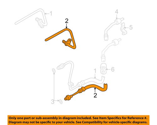 Audi oem 97-03 a8 quattro transmission oil cooler lines-return line 4d0317826k