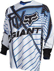 Fox racing giant 360 mens mx/offroad jersey white/blue/black