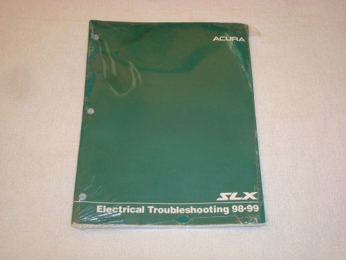 Acura slx  electrical troubleshooting manual 98-99