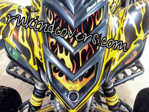 New green eyes yamaha raptor 660 headlight covers usa tracking rukind covers