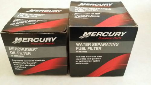 Mercruiser oil filter and mercury water seperating fuel filter