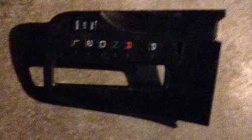 1992-2000 lexus sc300 sc400 automatic transmission shifter bezel  plate trim