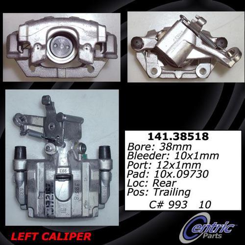 Centric 141.38518 rear brake caliper-premium semi-loaded caliper-preferred