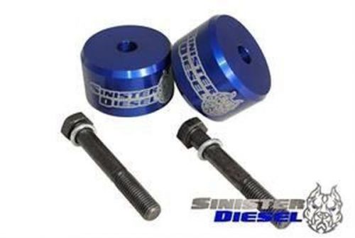 Sinister leveling kit, blue; 05-10 ford f250/350 (smc-0510lvl-blu)