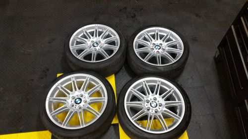 Bmw 19&#034; wheel  set of 4 for x1  oem double spoke style 225m