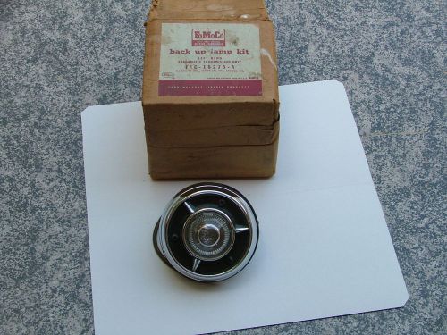 1952-54 ford back-up light assembly, lh, nos! reverse fac-18275-a