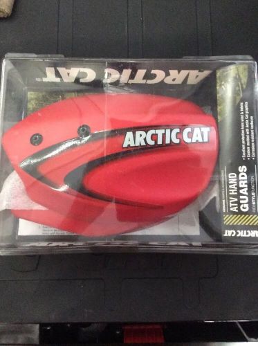 Arctic cat-hand guards (red)