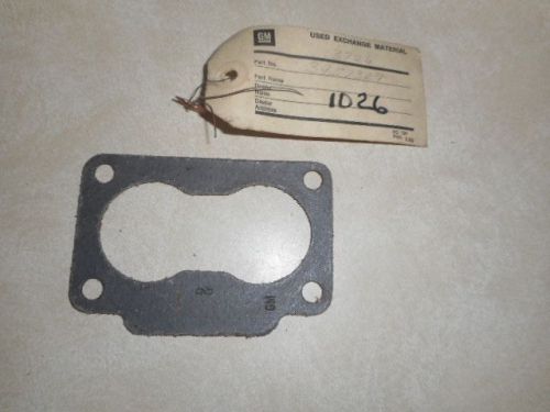 Nos gm 66-70 chevy/gmc medium duty truck 366 v-8 carburetor gasket to manifold