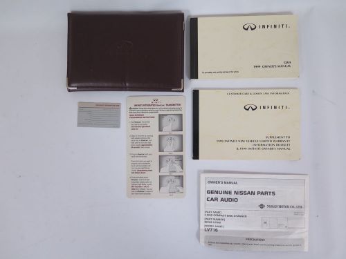 1999 infiniti qx4 owners manual guide book