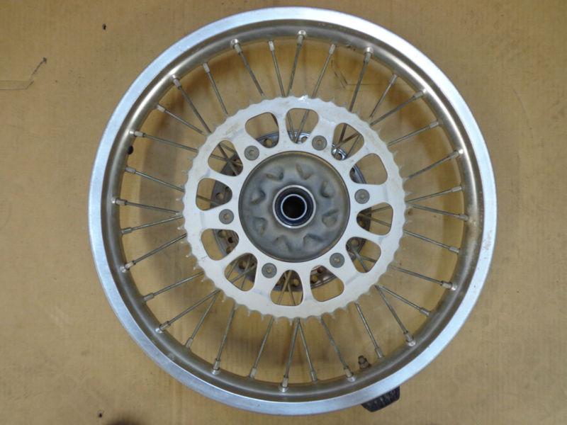 Honda crf250r rear wheel assembly