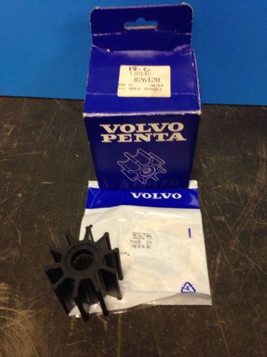 Volvo penta new oem sea water pump impeller &amp; gasket 876120   aa4