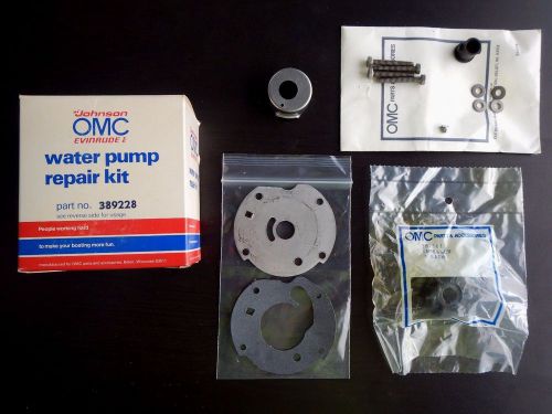 Omc water pump repair kit johnson evinrude 389228 oem nos