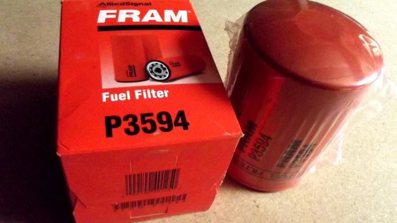 1 fram  p3594 primary fuel filter ,new in box.