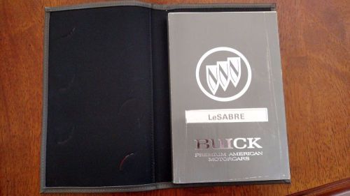 1992 buick lesabre owner&#039;s manual