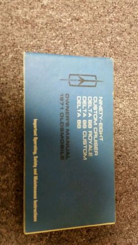 1971 oldsmobile delta 88 owners manual