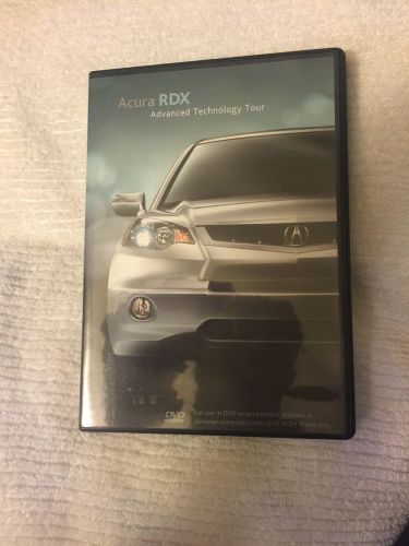 Acura rdx advance tegnology dvd