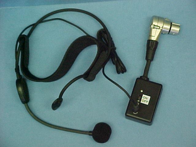 Mci pa head set hostess mic