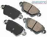 Akebono eur911 rear ceramic pads