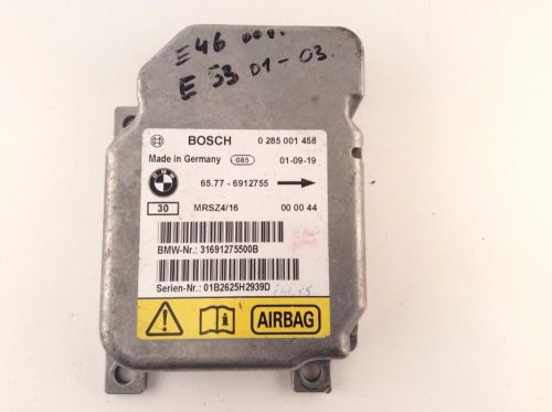 Bmw e53 e46 central airbag control unit module steuergerät 6912755