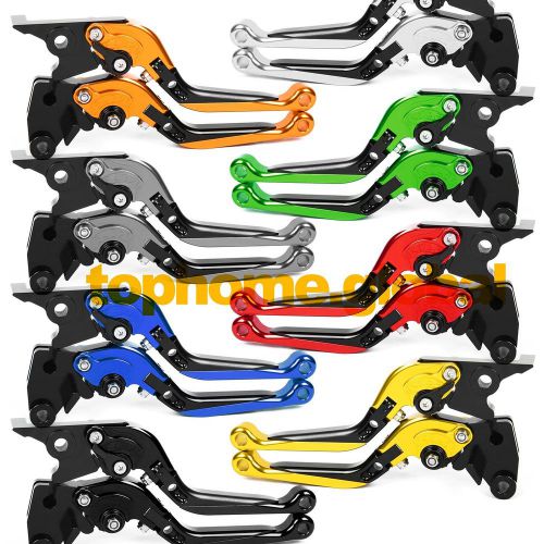 For yamaha r1 1999 2000 2001 folding extending clutch brake levers cnc foldable