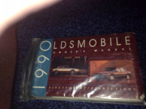 Owners manual 1990 oldsmobile