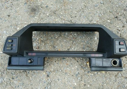 Vintge 1983 1984 1985 1986 1987 honda prelude dash cluster trim working buttons