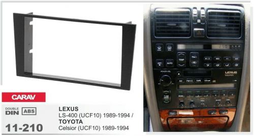 Carav 11-210 2-din car radio kit lexus ls-400 ucf10), toyota celsior ucf10 89-94