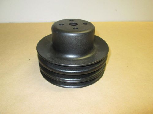 Oldsmobile v8 350 400 403 455w ater pump pulley ke 3 groove