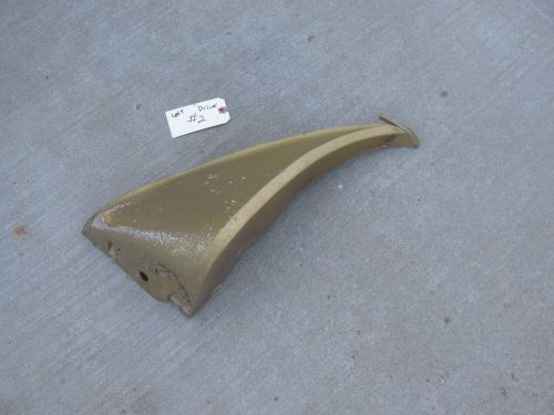 1979 1980 1981 79 80 81  firebird trans am left rear fender flare gold #2