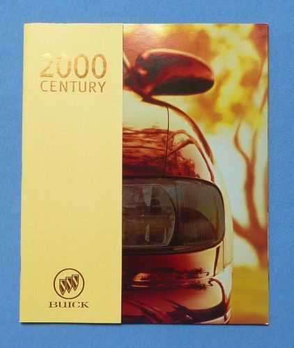 2000 buick century dealer sales brochure~original showroom auto catalog