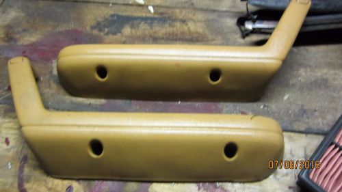 Mazda miata right and left door pull arm rest 90 91 92 93 94 97 mx5 oem tan