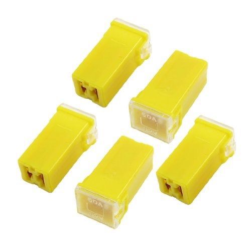 Gino yellow 60a 32v j case female blade pal fuse 5 pcs