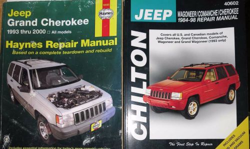 Jeep grand cherokee service repair manuals