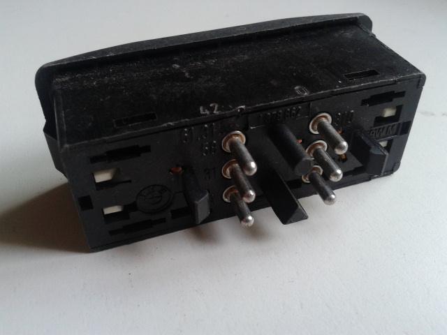 Bmw e31 e32 e34 power sunroof switch 525i 530i 535i 540i m5 840ci 850ci 735 740i