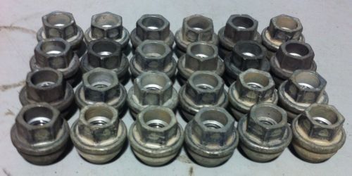 2004-2014 ford f-150 f150 factory oem lug nuts x24 14x2.0mm x24 under center cap