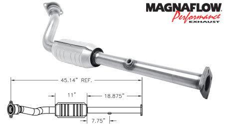 Magnaflow catalytic converter 23519 chevrolet,oldsmobile lumina,monte