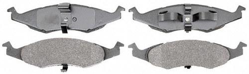 Raybestos sgd633m brake pad or shoe, front-service grade brake pad