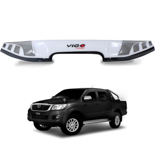 12-14 fit for toyota hilux sr5 vigo kun pickup bonet bug guard protect abs white