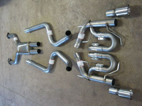 2011 - 2014 v8 5.0l ford mustang gt cat back exhaust 3 inch dual american muscle